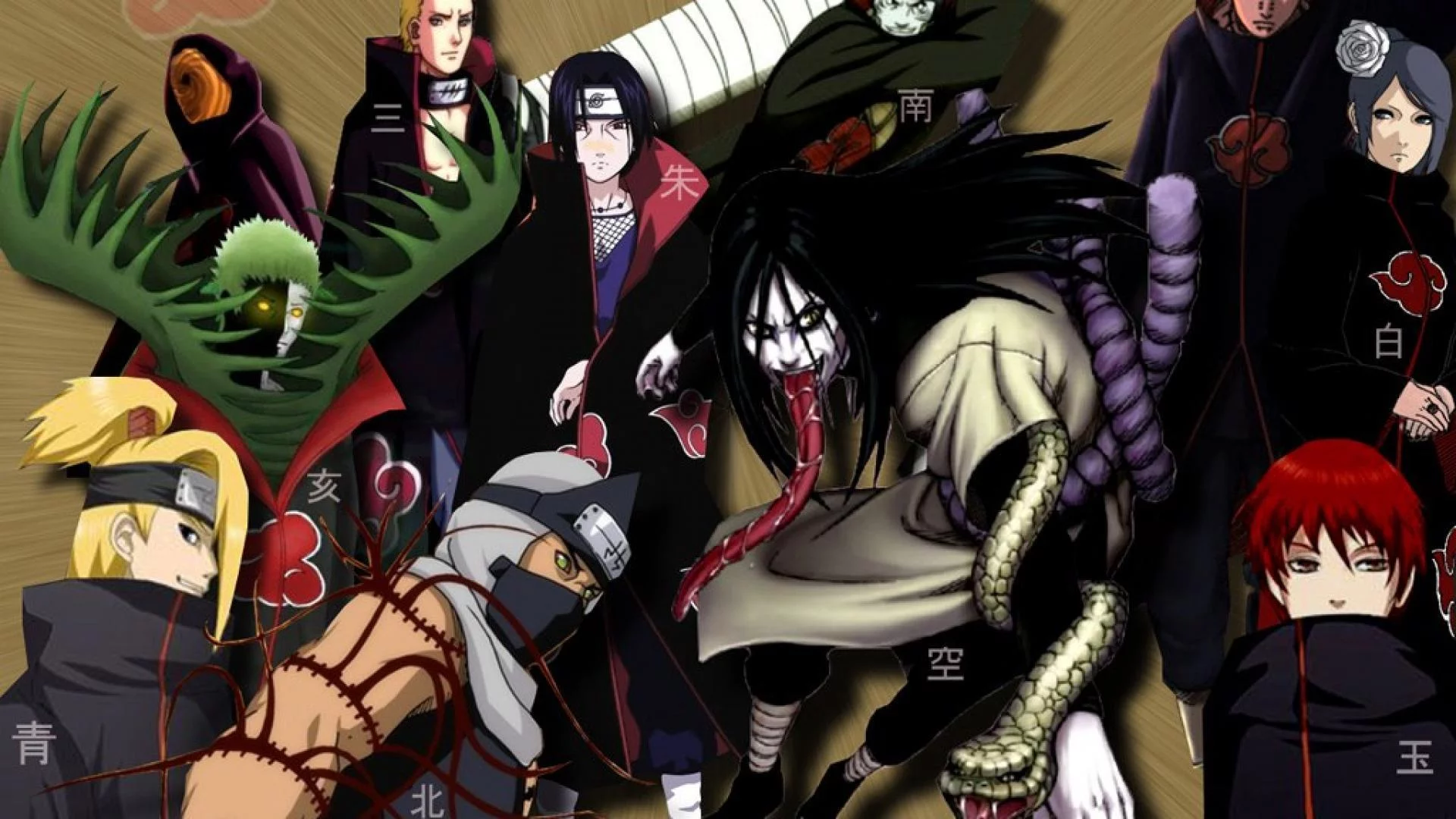 Free Download Naruto In Akatsuki Wallpaper Page 27537 (1920 x 1080)