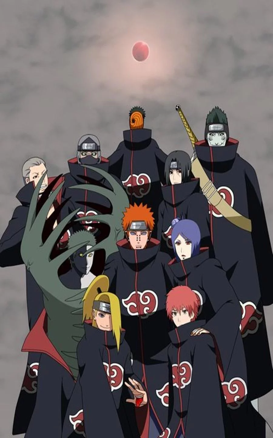 Free Download Naruto Akatsuki Members Wallpaper Page 27574 (900 x 1440)