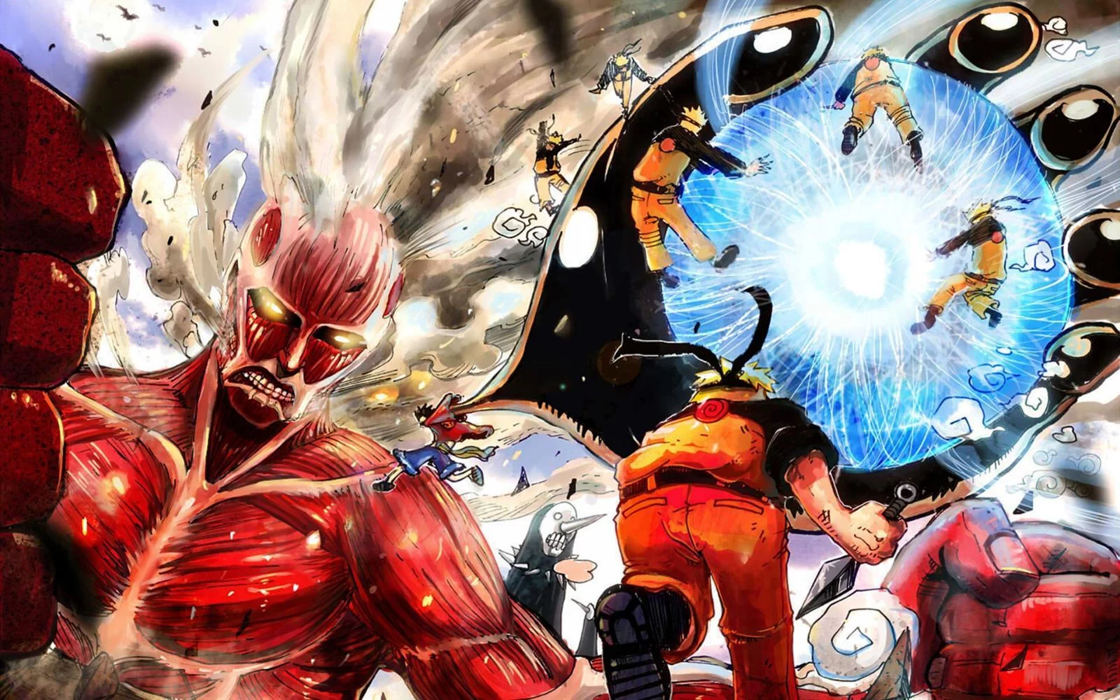 Free Download Naruto And Fairy Tail Wallpaper Page 2814 (1600 x 1000)