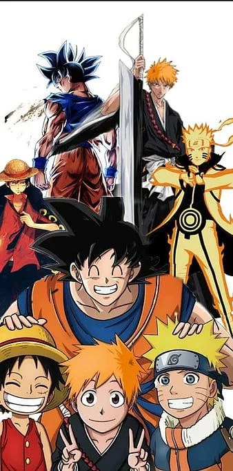 Free Download Dbz Naruto Bleach Wallpaper Page 2819 (338 x 682)