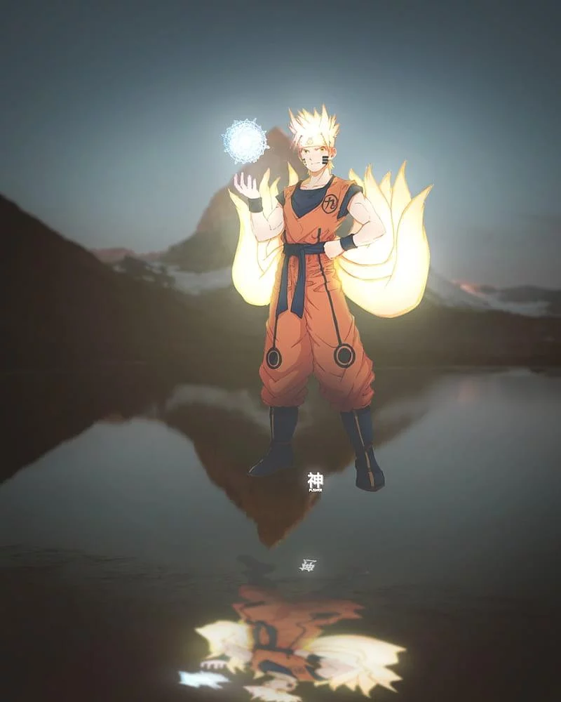 Free Download Naruto And Goku Fusion Wallpaper Page 28351 (800 x 1000)