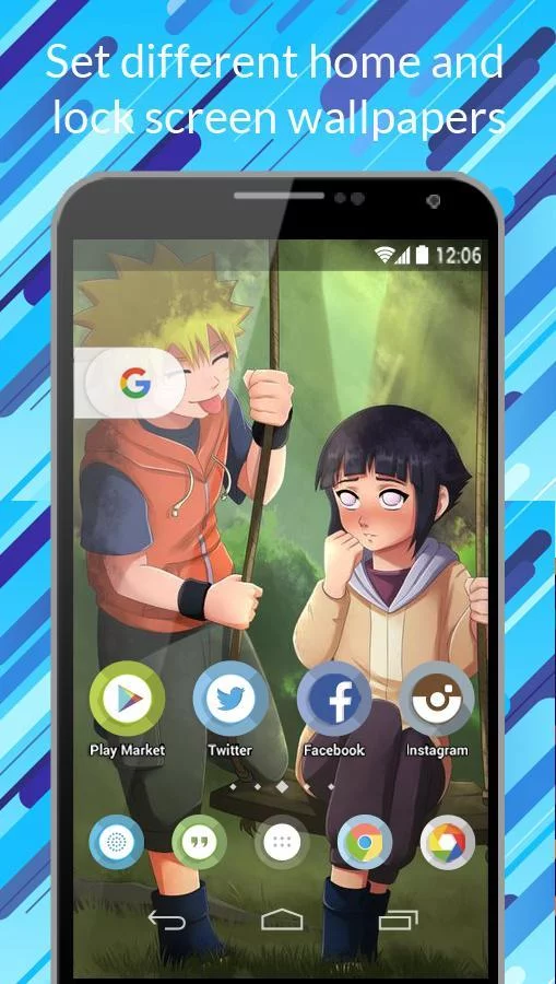 Free Download Naruto And Hinata Wallpaper For Android Page 29353 (509 x 900)