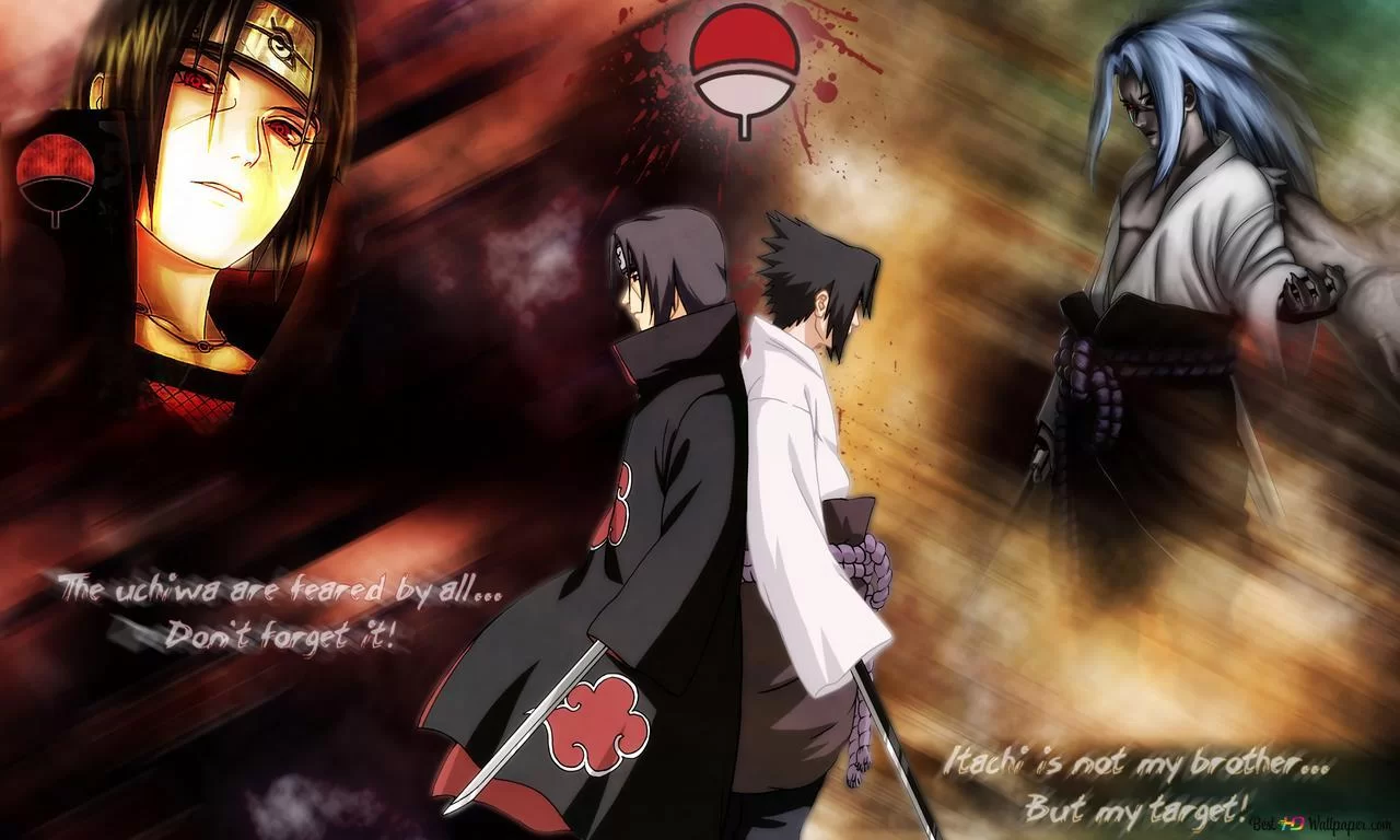 Free Download Hd Wallpaper Naruto Sasuke Page 294957 (1280 x 768)
