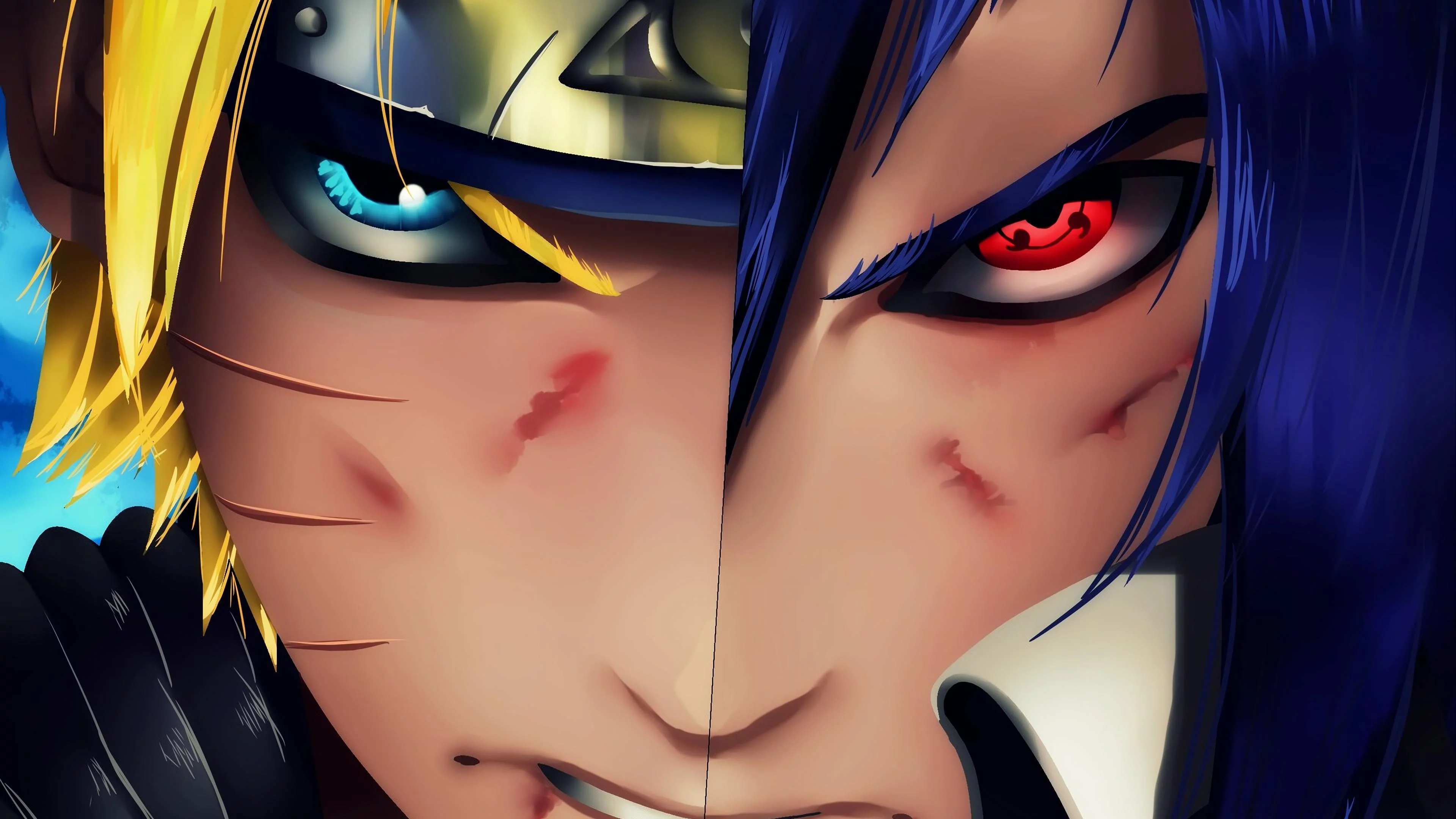 Free Download Naruto Vs Sasuke Animated Wallpaper Page 297621 (3840 x 2160)
