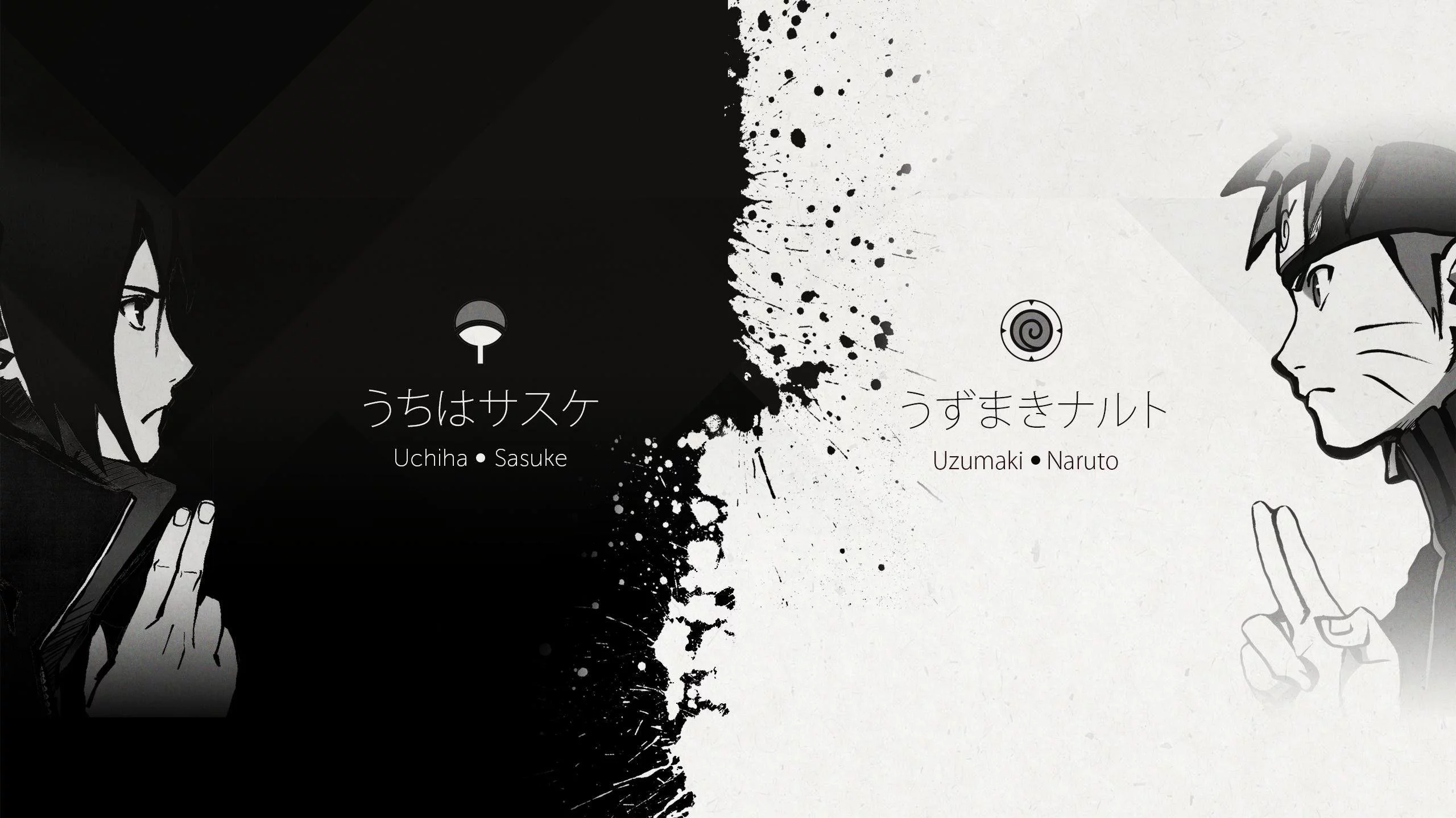 Free Download Naruto Uzumaki And Sasuke Uchiha Wallpaper Hd Page 297907 (2560 x 1440)