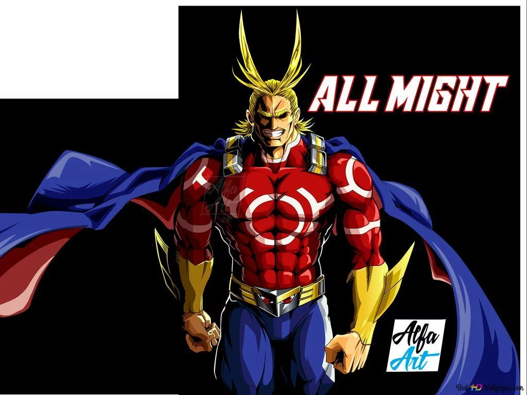 Free Download High Quality Naruto Macbook Wallpaper All Might Page 299411 (1024 x 768)