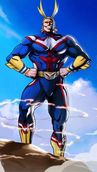 Free Download High Quality Naruto Macbook Wallpaper All Might Page 299412 (338 x 600)