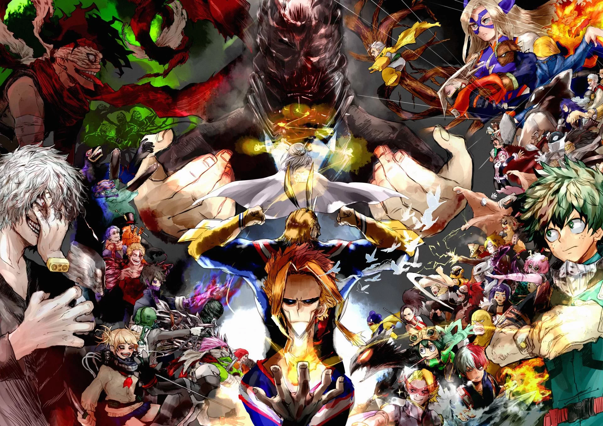 Free Download My Hero And Naruto Wallpaper Page 299424 (1920 x 1357)
