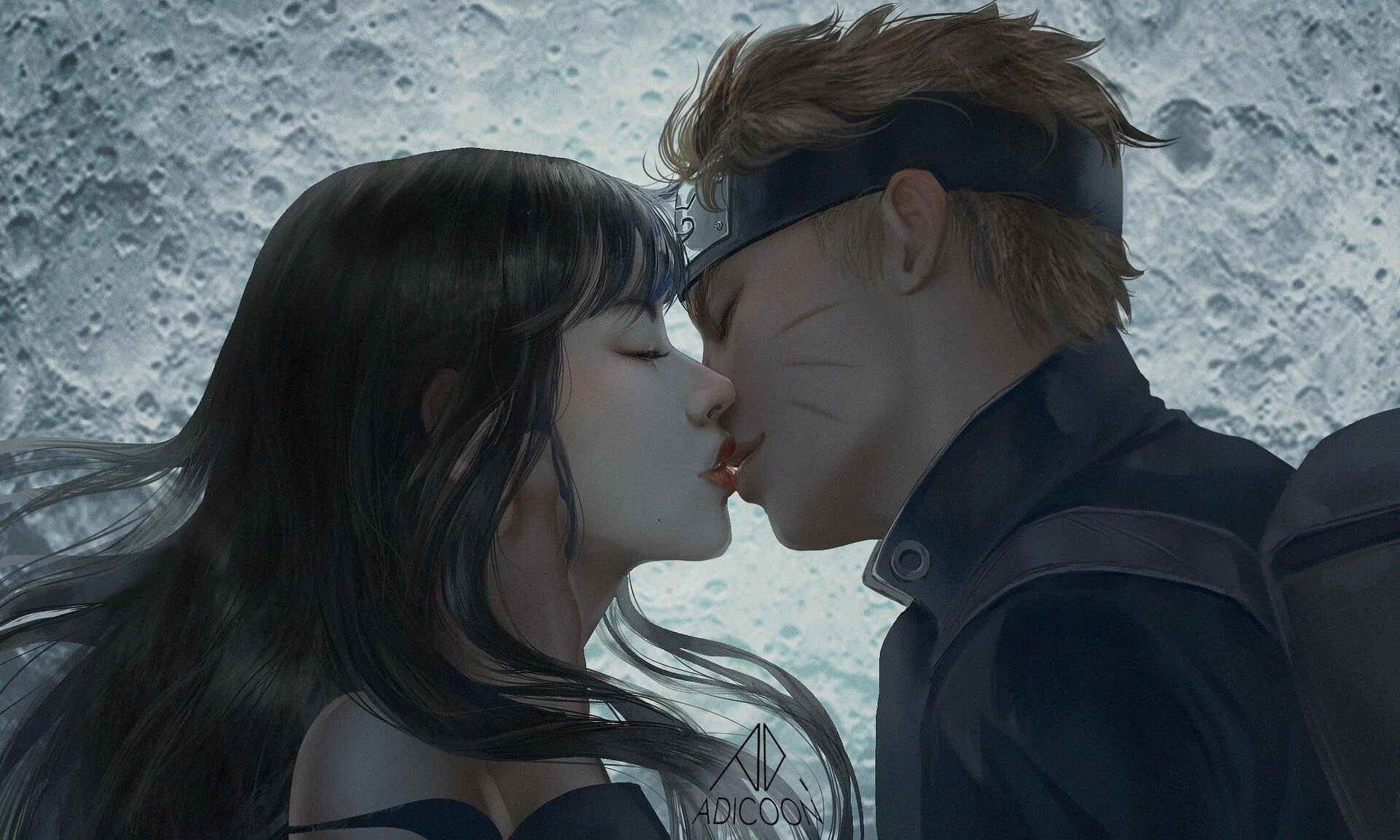 Free Download Naruto Kiss Hinata Hd Wallpaper Page 301521 (1920 x 1152)