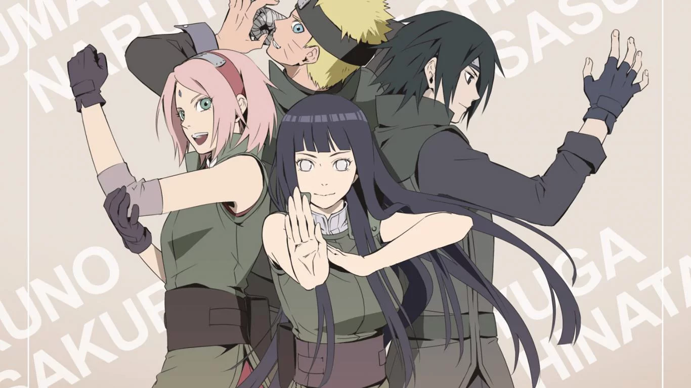 Free Download Naruto Sasuke Sakura And Hinata Wallpaper Wallpaper Cave Page 301577 (1366 x 768)