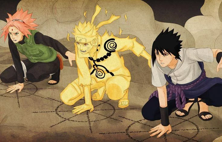 Free Download Wallpaper Naruto Hinata Sasuke Sakura Page 301654 (735 x 469)