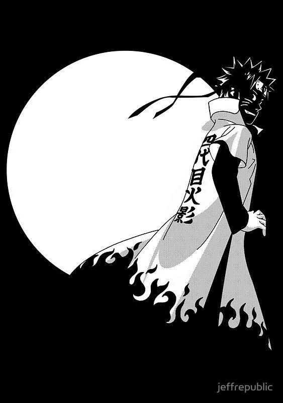 Free Download Naruto Hokage Black And White Wallpaper Page 302345 (563 x 800)