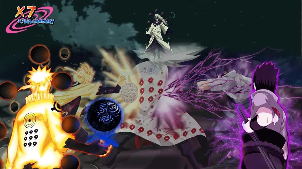 Free Download Naruto And Sasuke Vs Madara Wallpaper Page 30333 (1052 x 589)