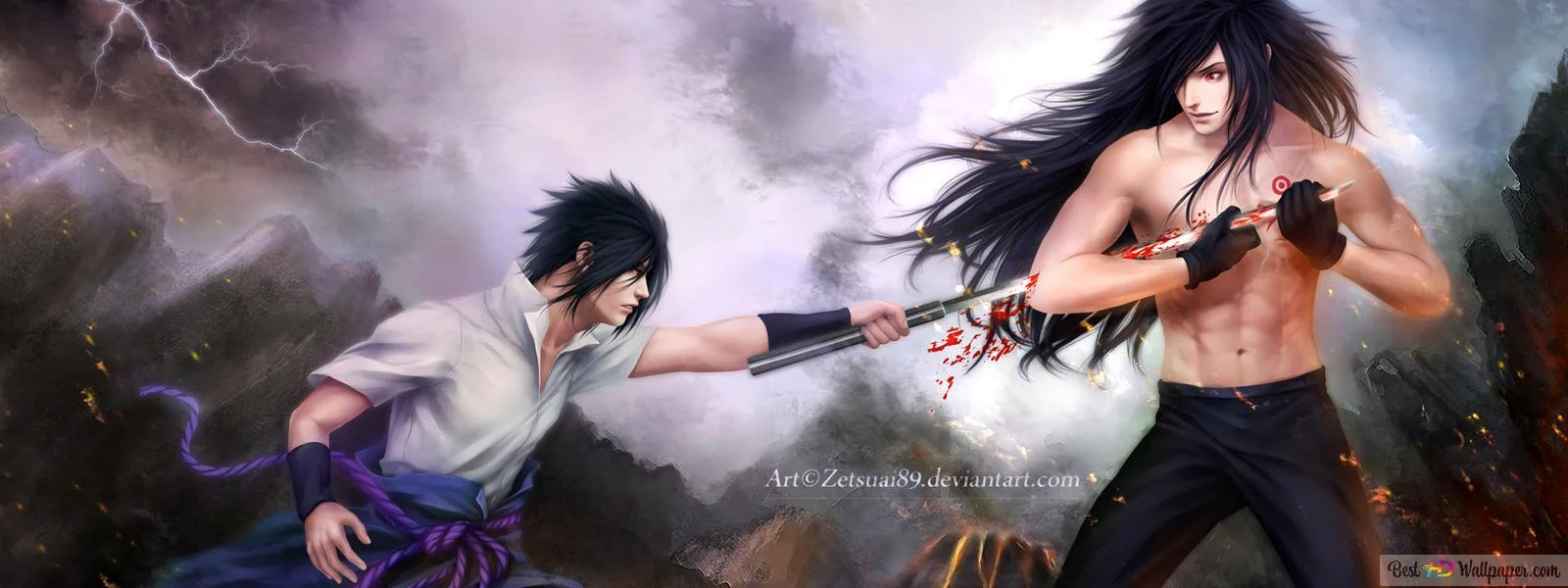 Free Download Naruto And Sasuke Vs Madara Wallpaper Page 30379 (1600 x 600)