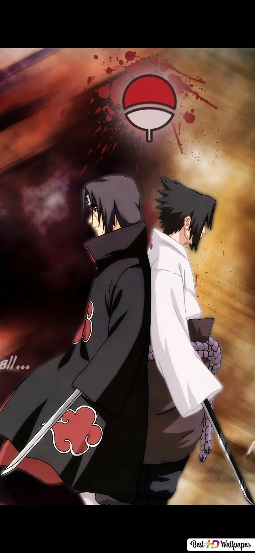 Free Download Naruto And Sasuke Wallpaper Iphone Page 30504 (828 x 1792)
