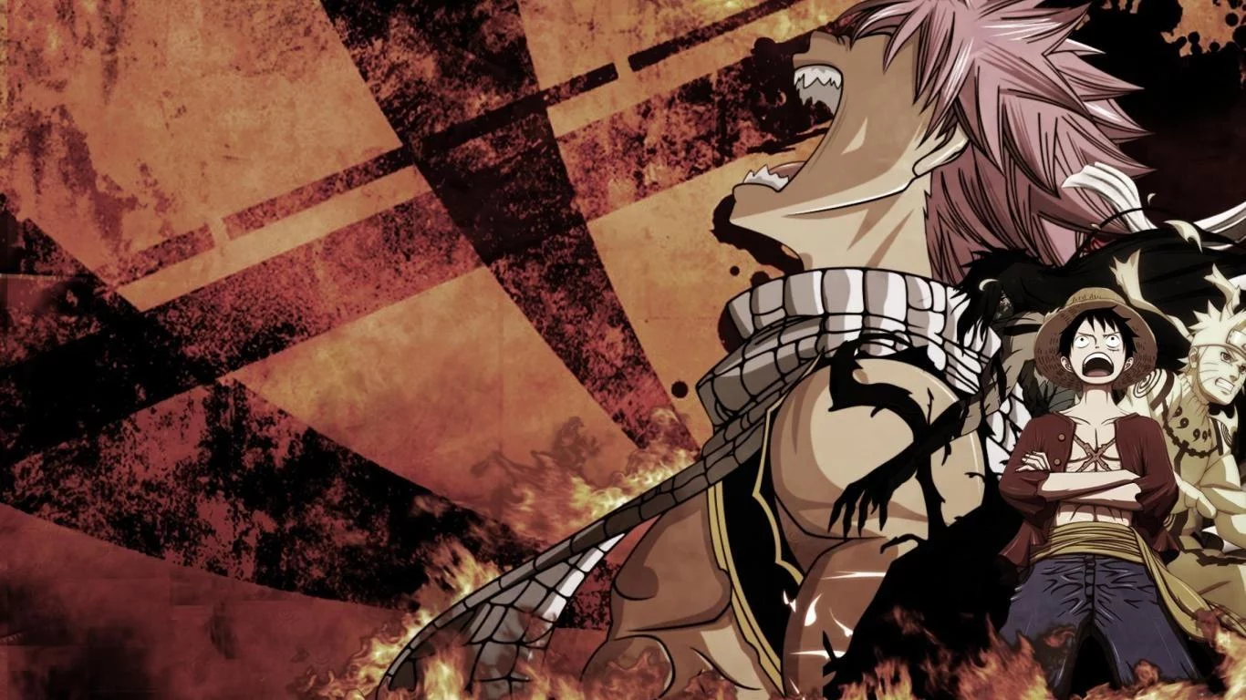 Free Download Naruto Luffy Natsu Wallpaper Hd Page 309413 (1366 x 768)
