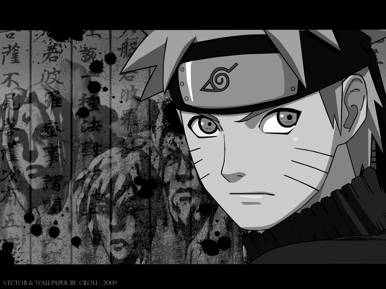 Free Download Naruto Wallpaper Black And White Page 30965 (1600 x 1200)
