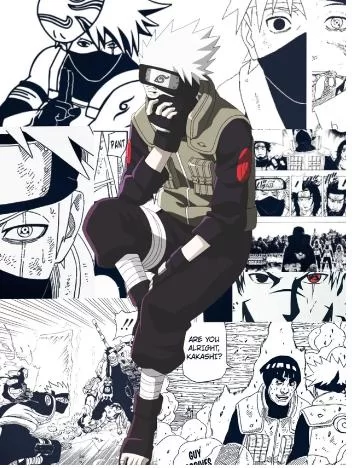 Free Download Naruto Kakashi Book Wallpaper Page 309765 (356 x 468)