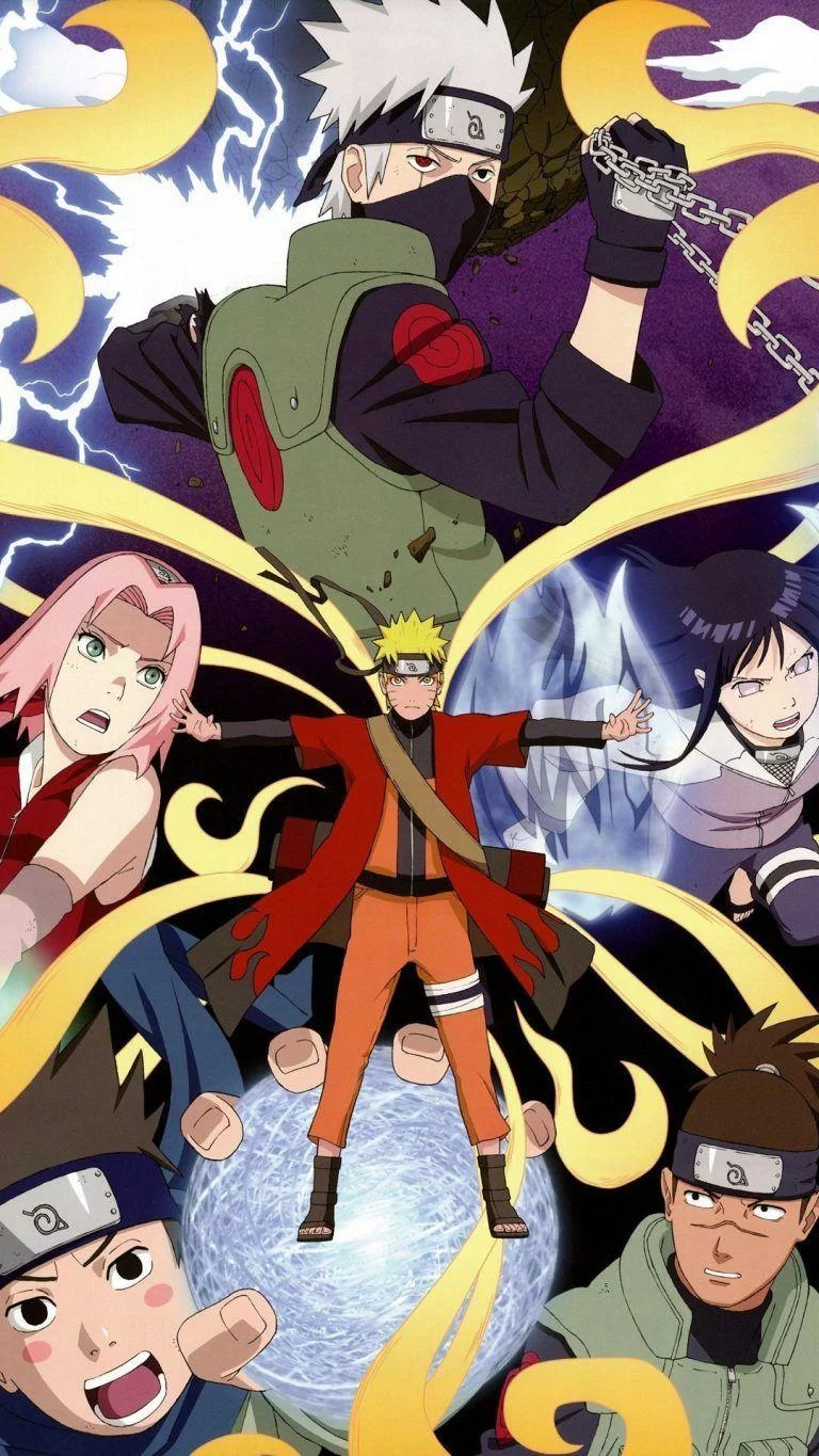 Free Download Naruto Characters Wallpaper Iphone Page 31008 (768 x 1365)