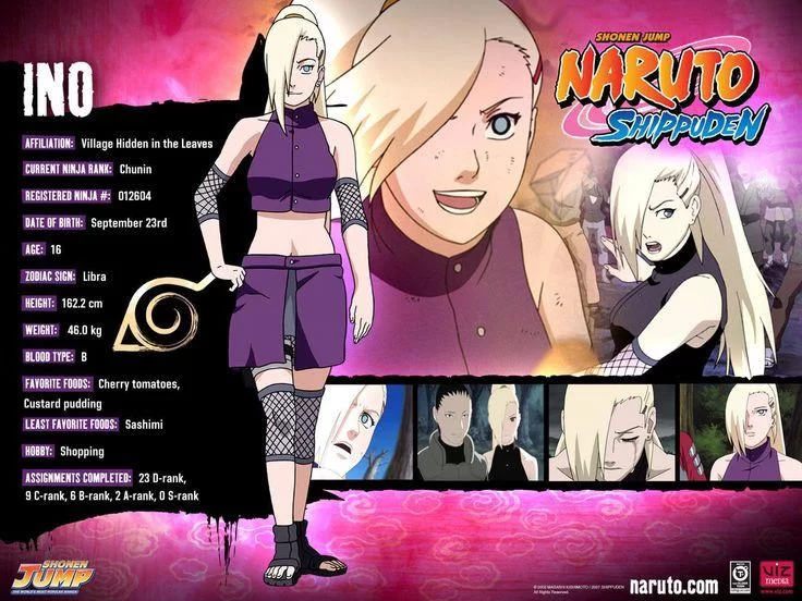 Free Download Naruto Shippuden Ino Wallpaper Page 310956 (736 x 552)