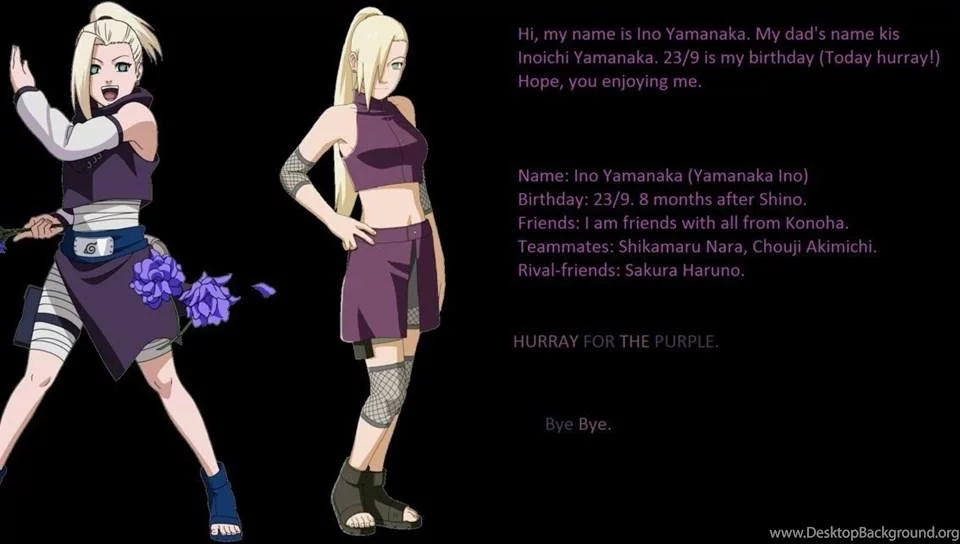 Free Download Naruto Shippuden Ino Yamanaka Wallpaper Page 311040 (960 x 544)