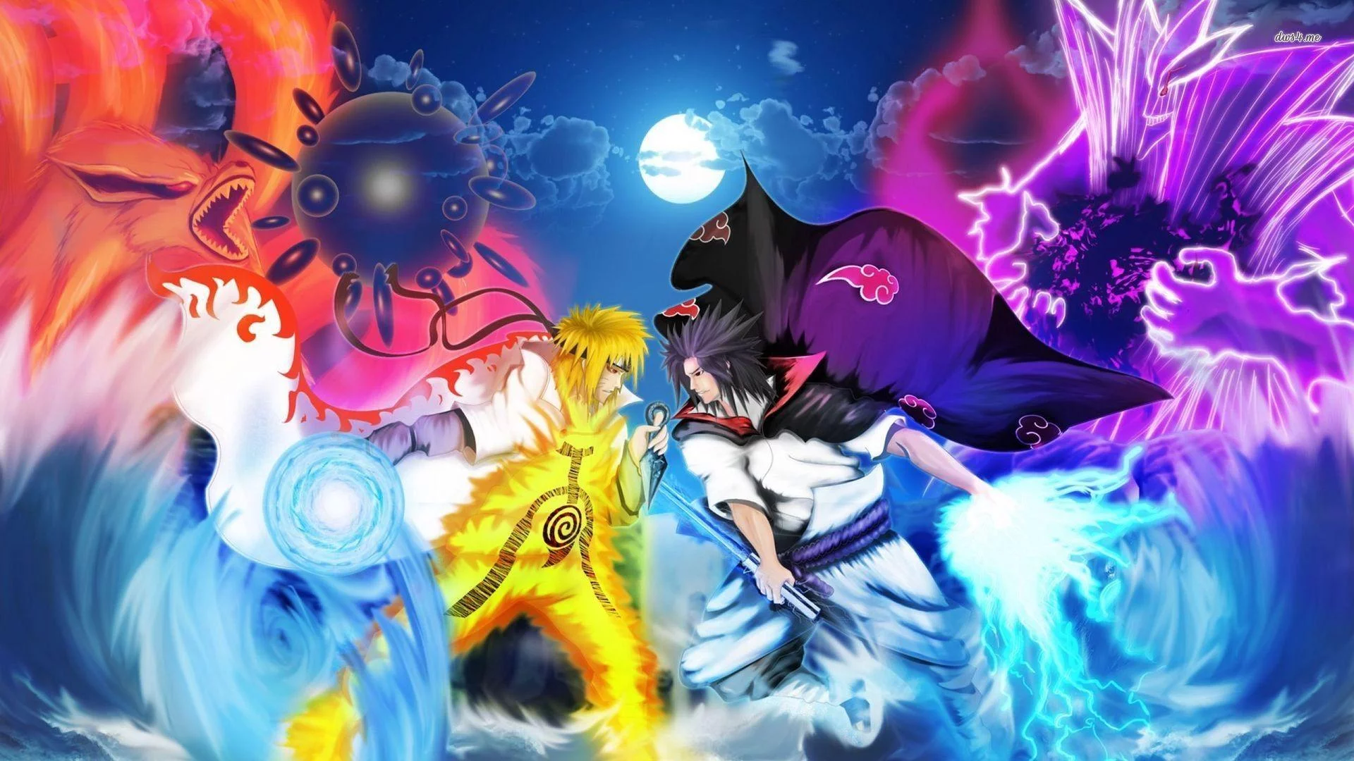 Free Download Naruto And Sasue Wallpaper Page 3114 (1920 x 1080)