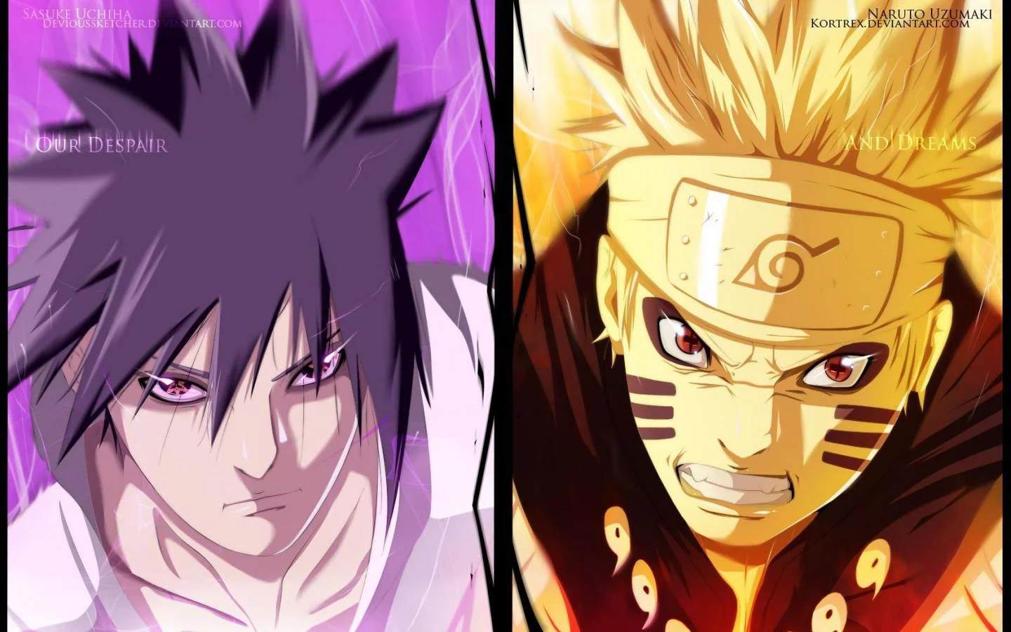 Free Download Naruto And Sasuke Sage Of Six Paths Mode Wallpaper Page 3139 (1440 x 900)
