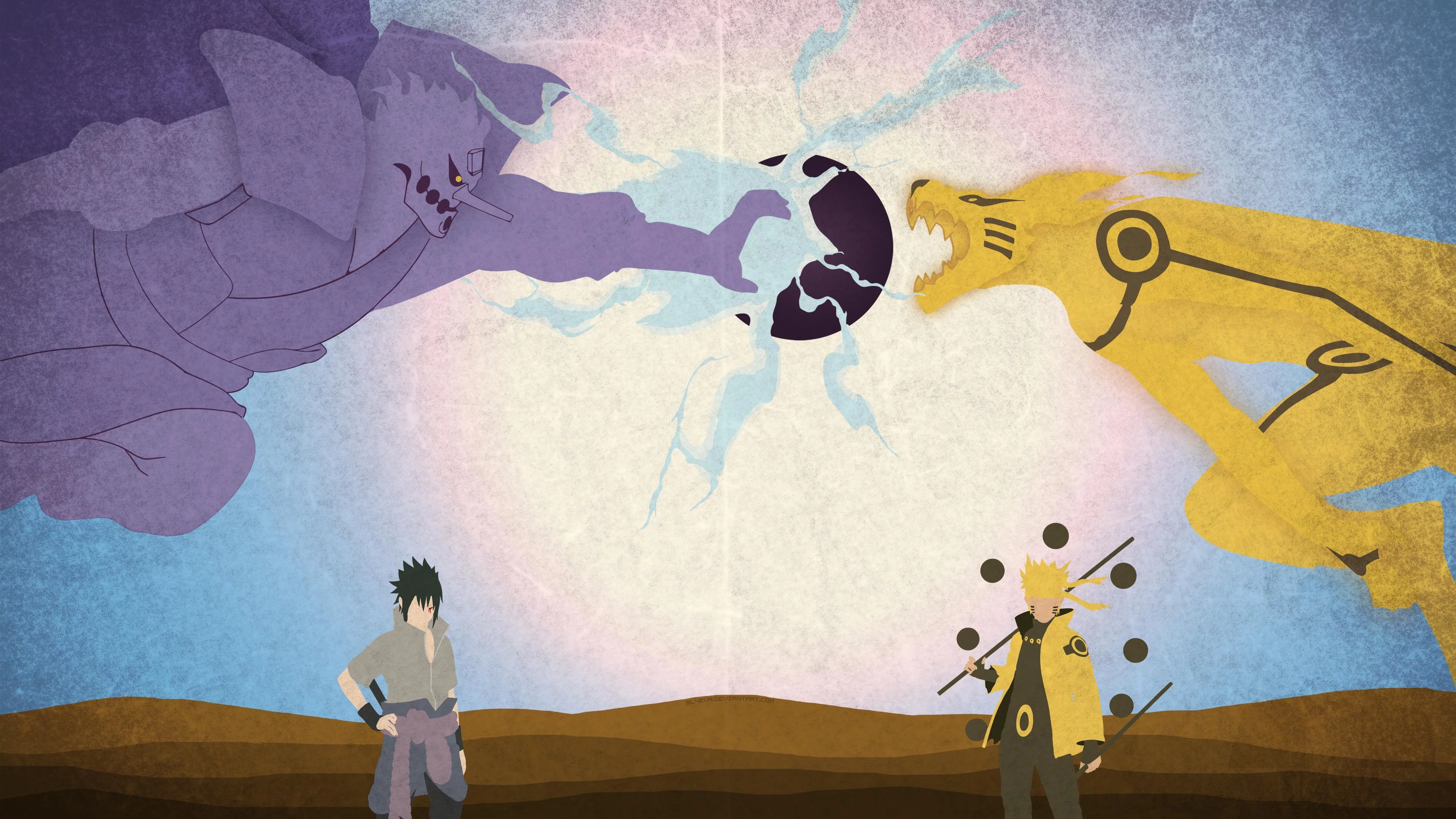 Free Download Naruto And Sasuke Desktop Wallpaper Page 3176 (3840 x 2160)