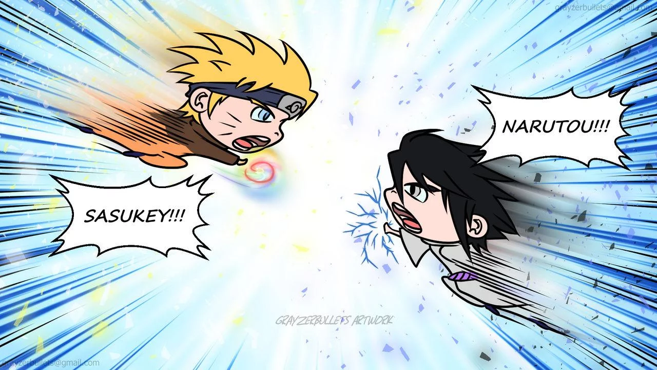Free Download Naruto And Sasuke Chibi Wallpaper Page 32014 (1280 x 720)