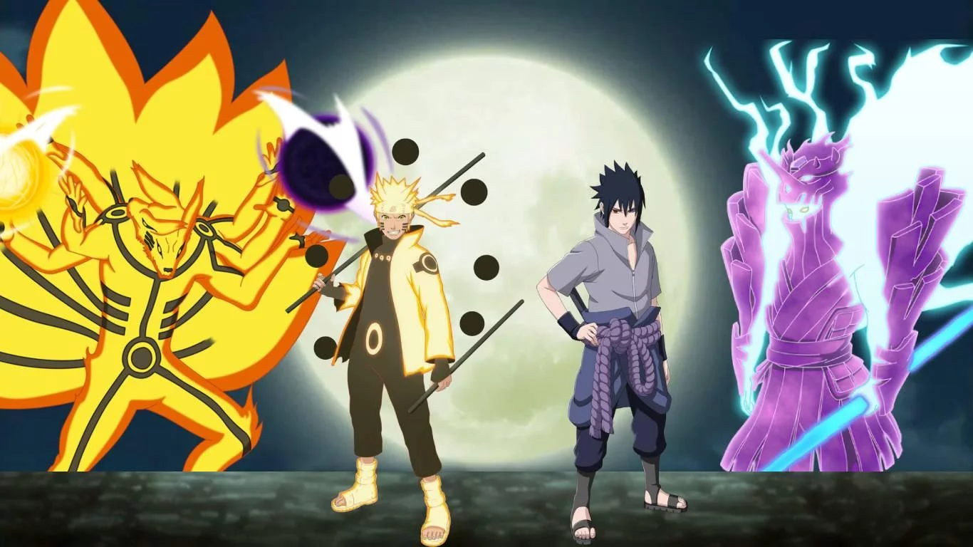 Free Download Naruto Vs Sasuke Desktop Wallpaper Page 32226 (1366 x 768)