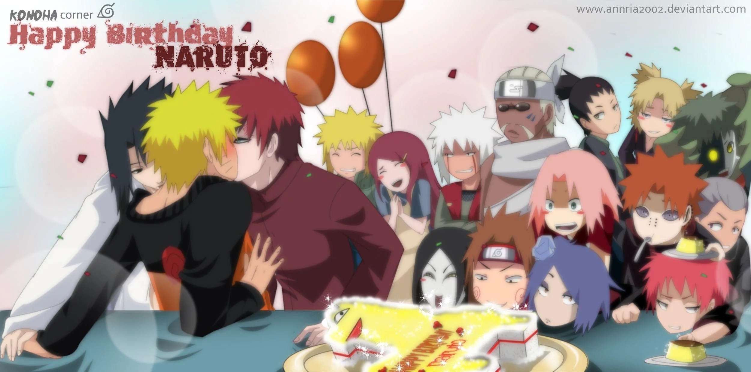 Free Download Naruto Happy Birthday Wallpaper Page 32286 (2500 x 1240)