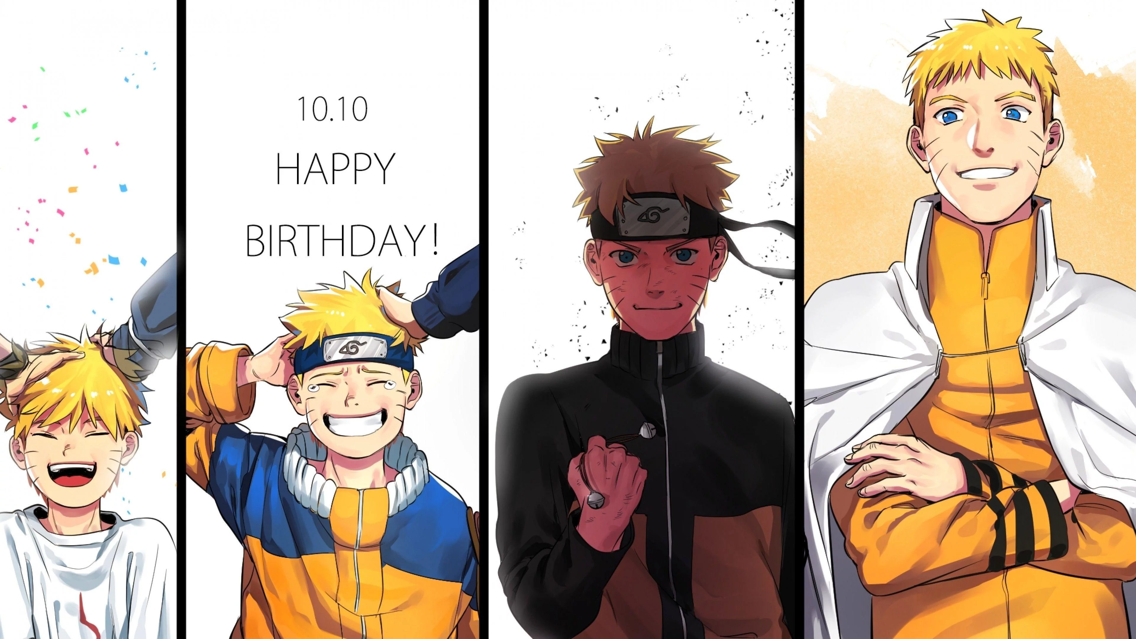 Free Download Naruto Happy Birthday Wallpaper Page 32288 (3840 x 2160)