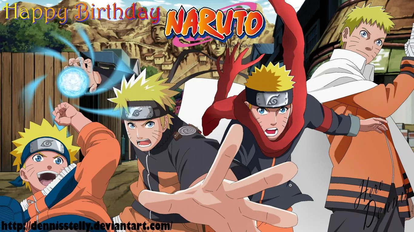 Free Download Naruto Happy Birthday Wallpaper Page 32306 (1366 x 768)