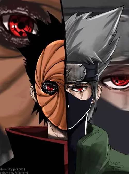 Free Download Kakashi And Obito Naruto Wallpaper Page 327270 (500 x 676)