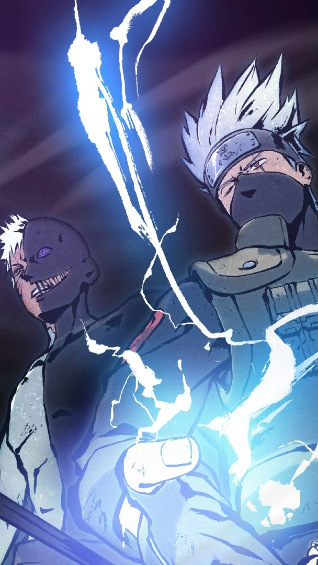 Free Download Kakashi And Obito Naruto Wallpaper Page 327308 (1080 x 1920)