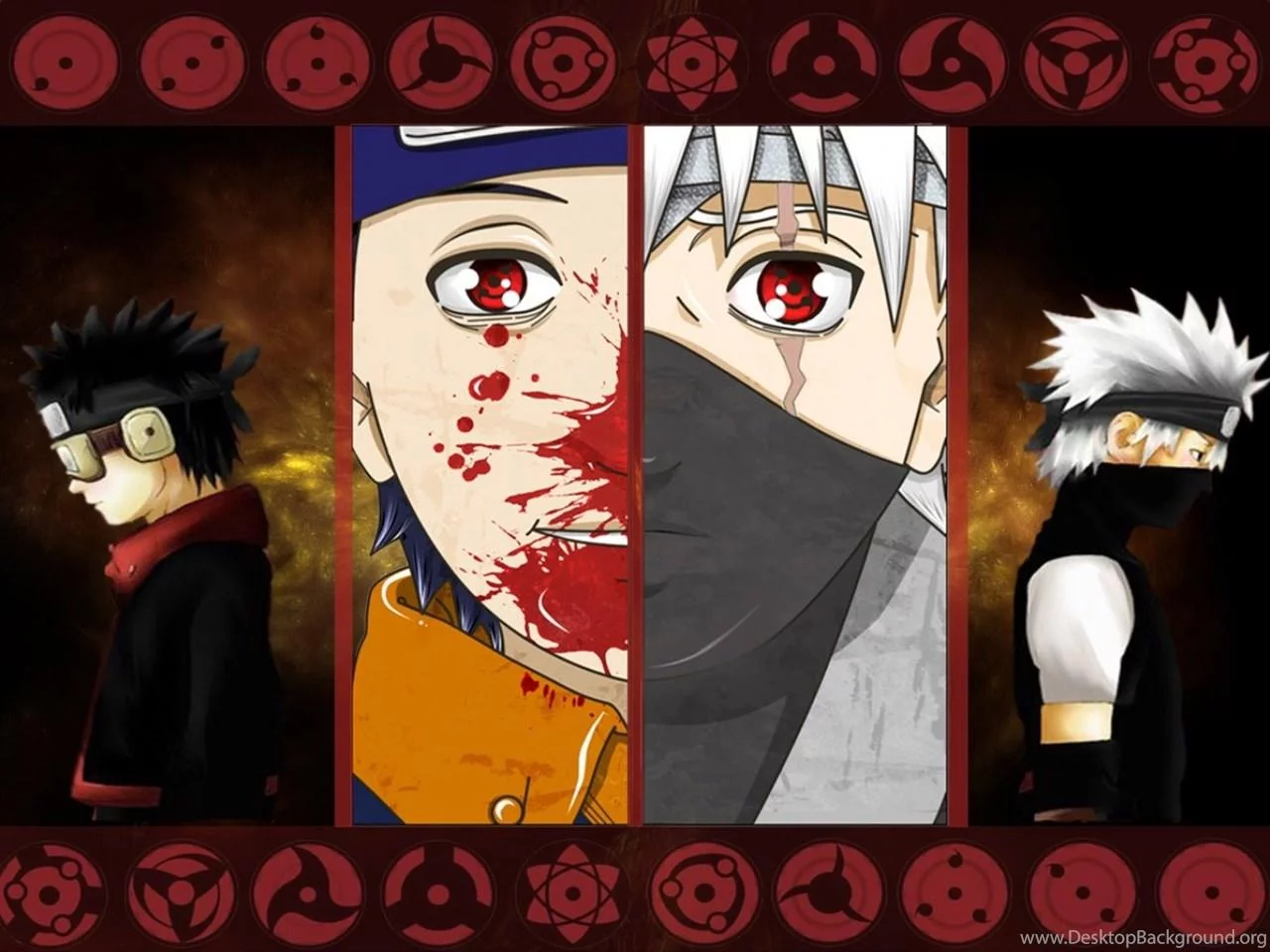 Free Download Kakashi And Obito Naruto Wallpaper Page 327331 (1280 x 960)