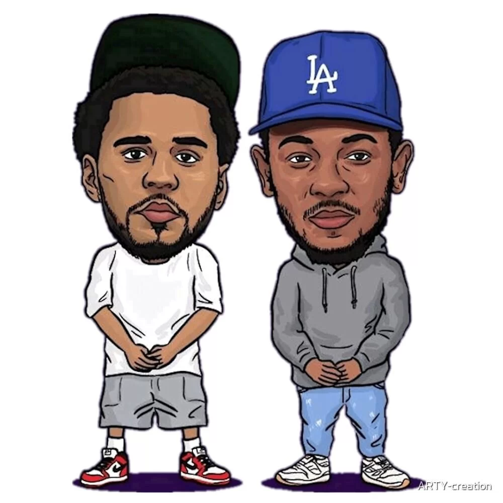 Free Download Kendrick Lamar And J Cole Naruto Wallpaper Page 327715 (1000 x 1000)