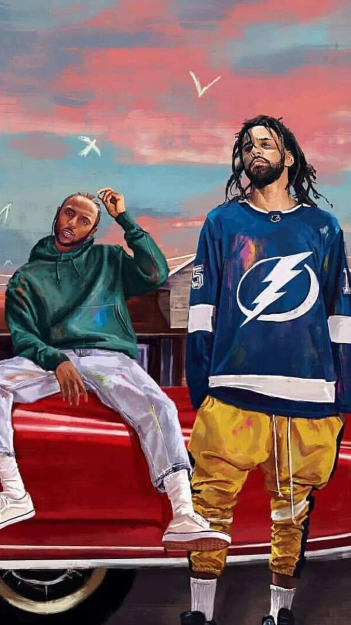 Free Download Kendrick Lamar And J Cole Naruto Wallpaper Page 327730 (1125 x 2001)