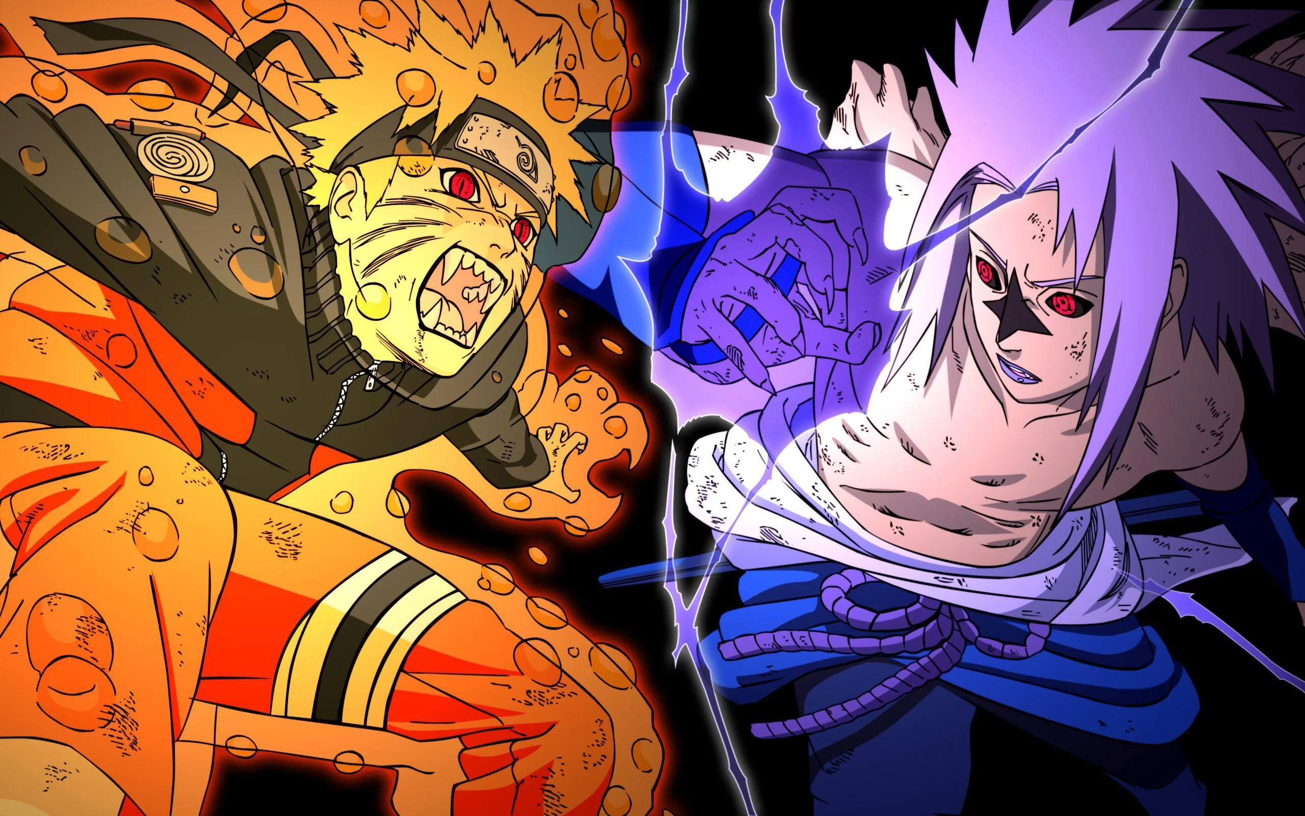 Free Download Kid Naruto And Sasuke Wallpaper Fight Desktop Hd Page 332901 (2560 x 1600)