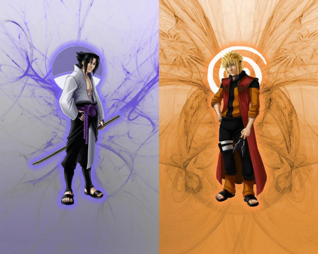 Free Download Naruto Hokage And Sasuke Wallpaper Page 33298 (1300 x 1040)