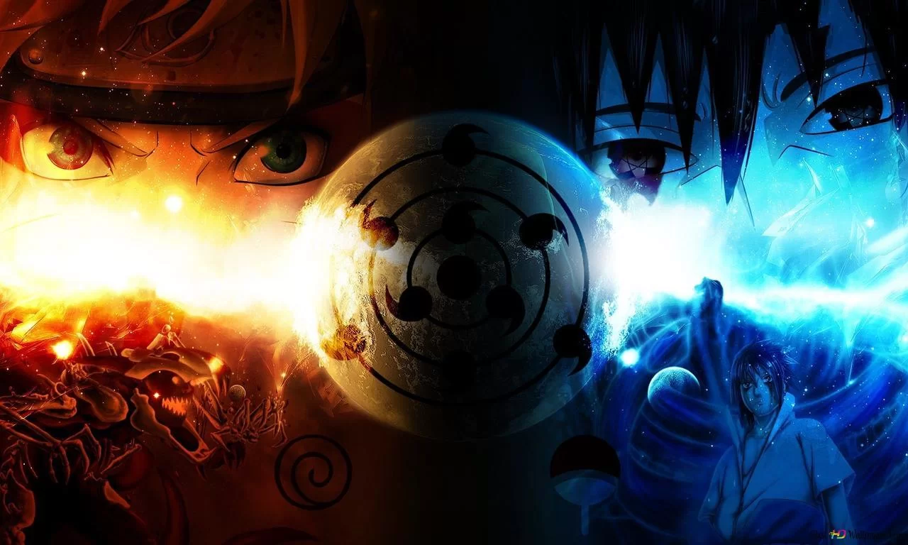 Free Download Kid Nine Tailed Naruto Vs Sasuke Hd Desktop Wallpaper Page 334391 (1280 x 768)