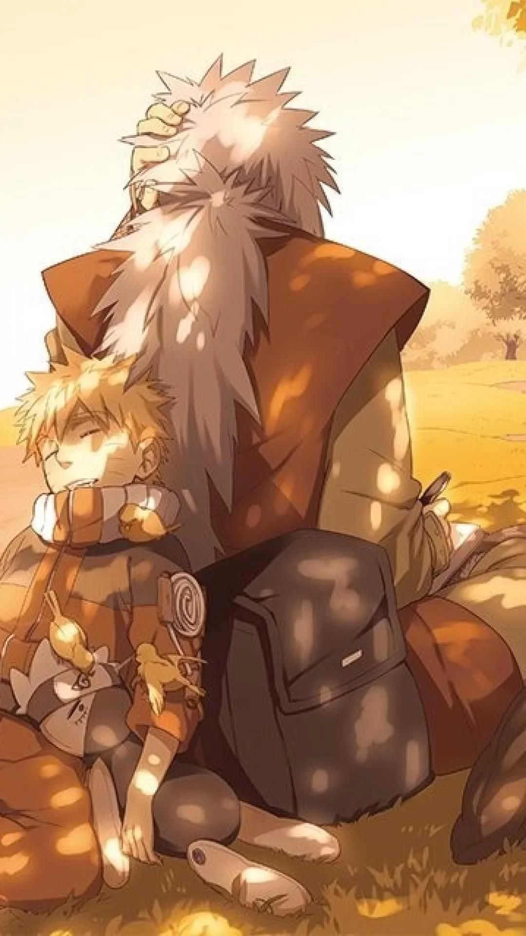 Free Download Naruto And Jiraya Ice Cream Wallpapeer Page 334598 (1080 x 1920)