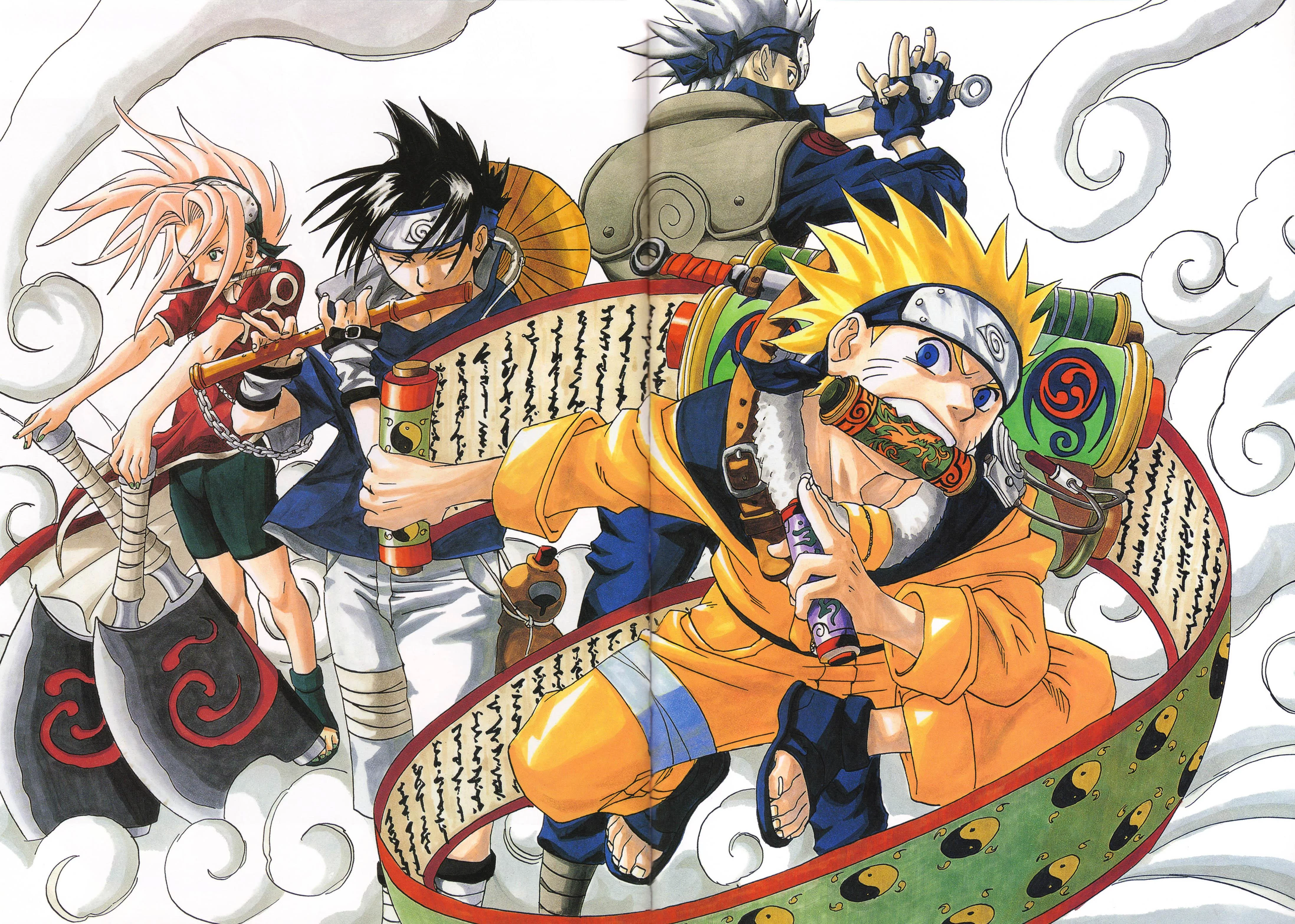 Free Download Kishimoto Naruto Art Wallpaper Page 334628 (4390 x 3135)