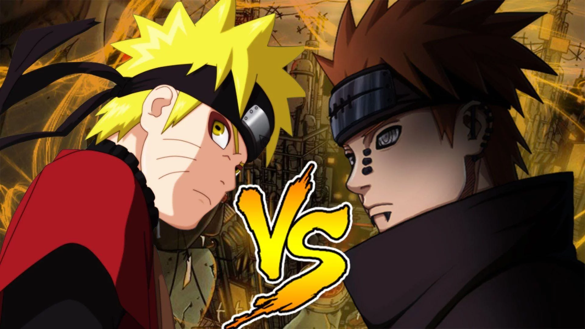 Free Download Kyuubi Naruto Vs Pain Wallpaper Page 340785 (1920 x 1080)