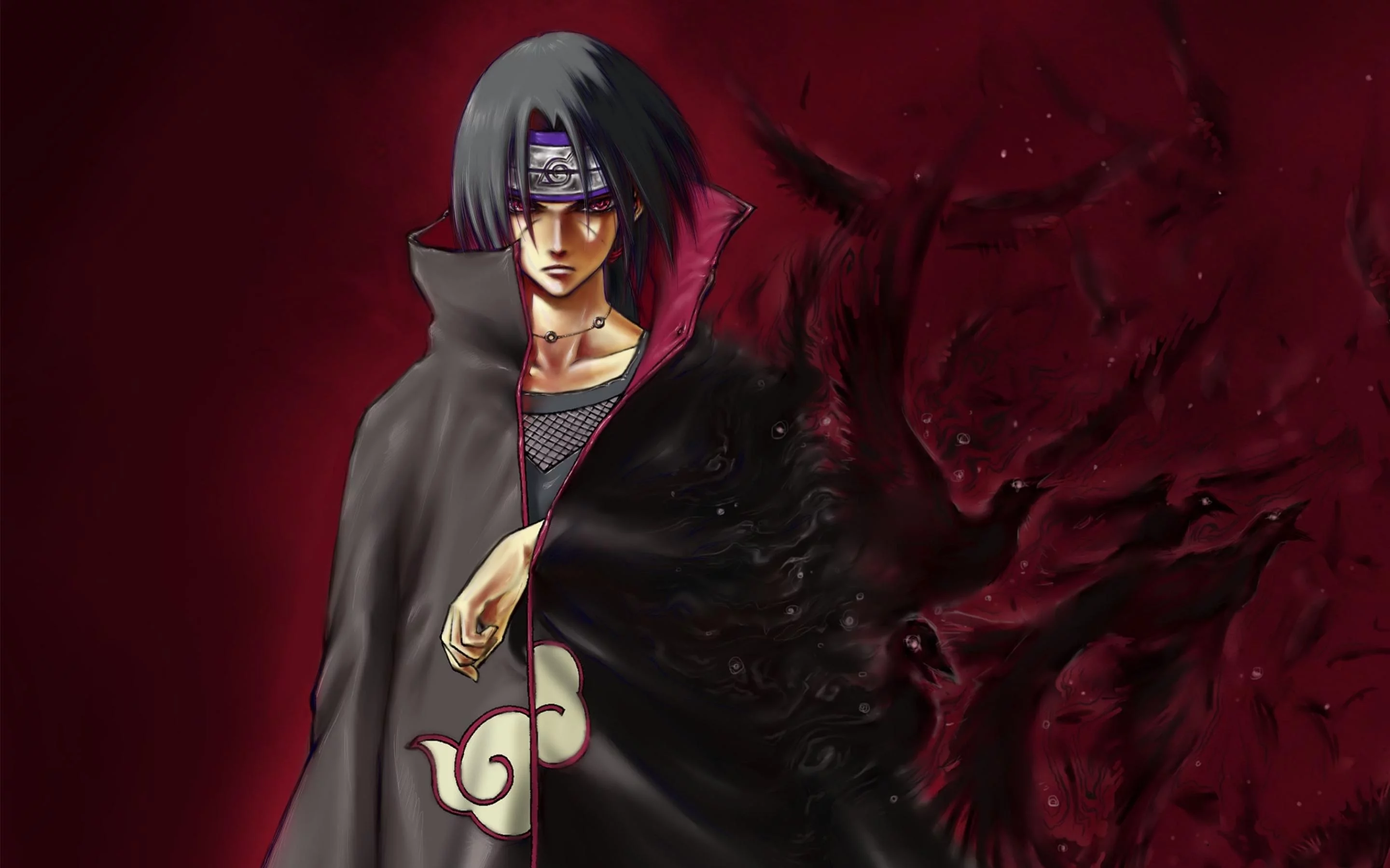 Free Download Naruto Itachi Red Eye Mobile Wallpaper Page 34090 (2880 x 1800)