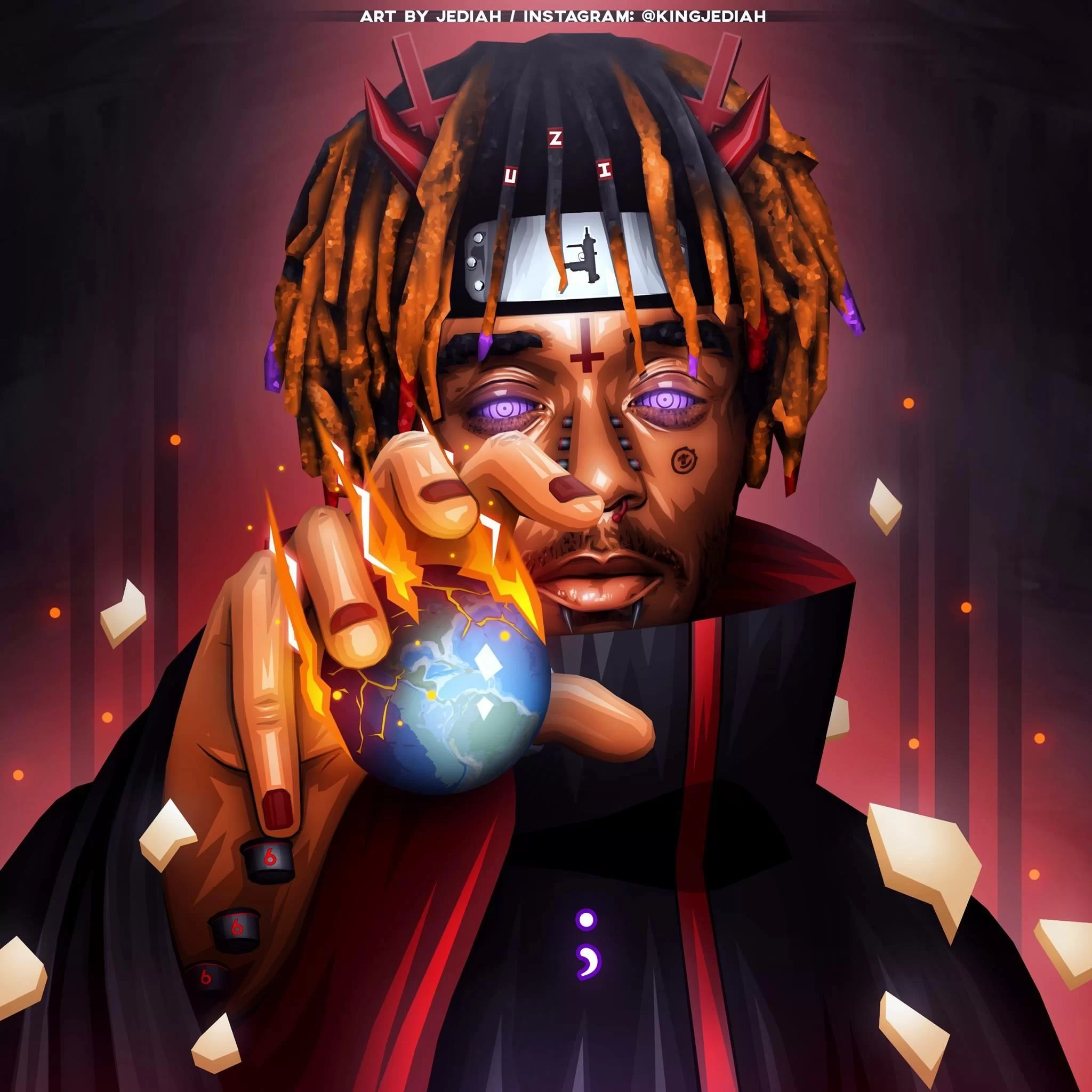Free Download Lil Uzi Vert Naruto Wallpaper Page 342492 (2048 x 2048)