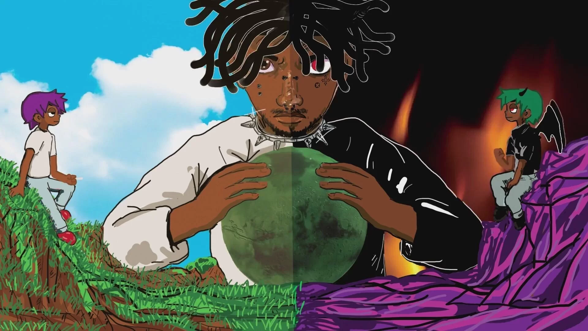 Free Download Lil Uzi Vert Naruto Wallpaper Page 342511 (1920 x 1080)