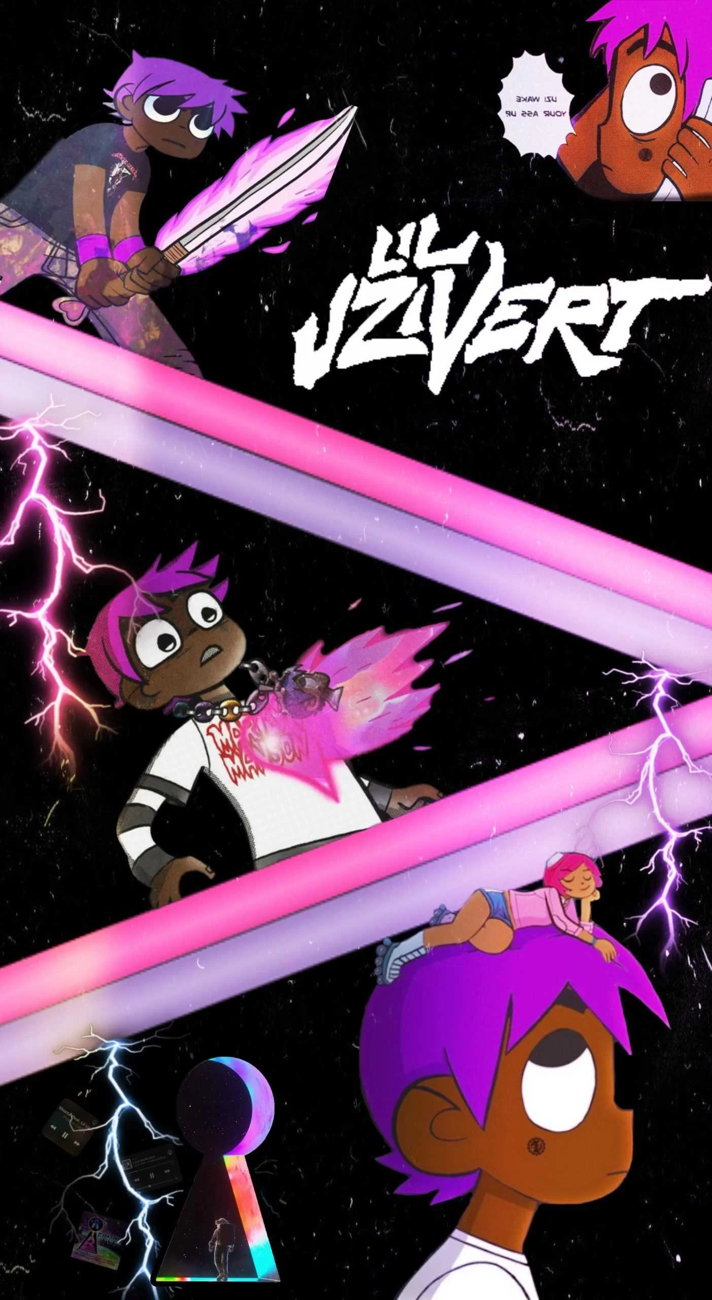 Free Download Lil Uzi Vert Naruto Wallpaper Page 342519 (1403 x 2560)