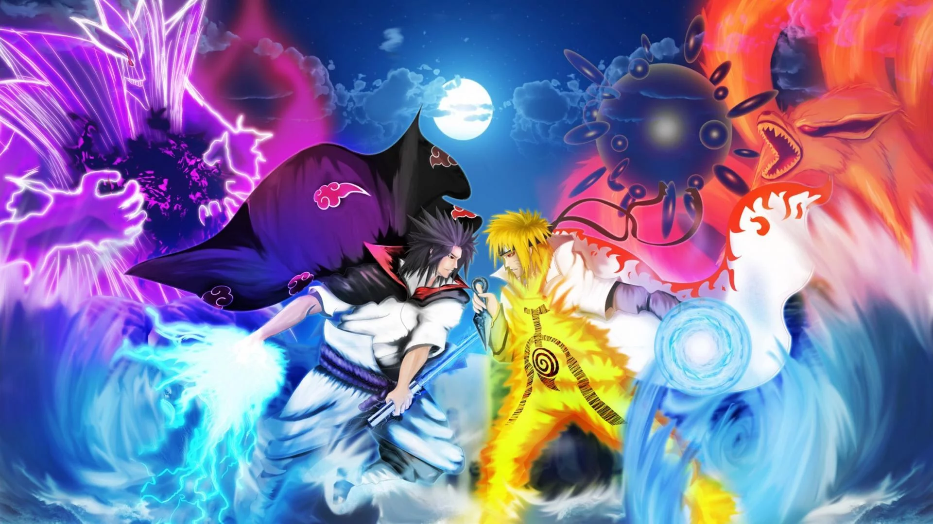 Free Download Naruto And Sasuke Animated Wallpaper Page 346 (1920 x 1080)