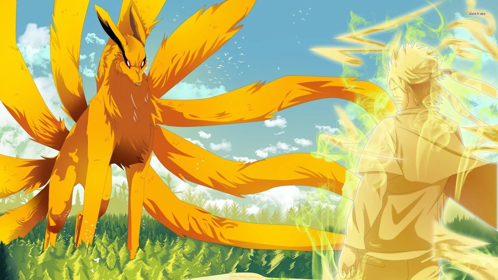 Free Download Naruto Kyuubi Form Wallpaper Cave Page 34716 (1920 x 1080)
